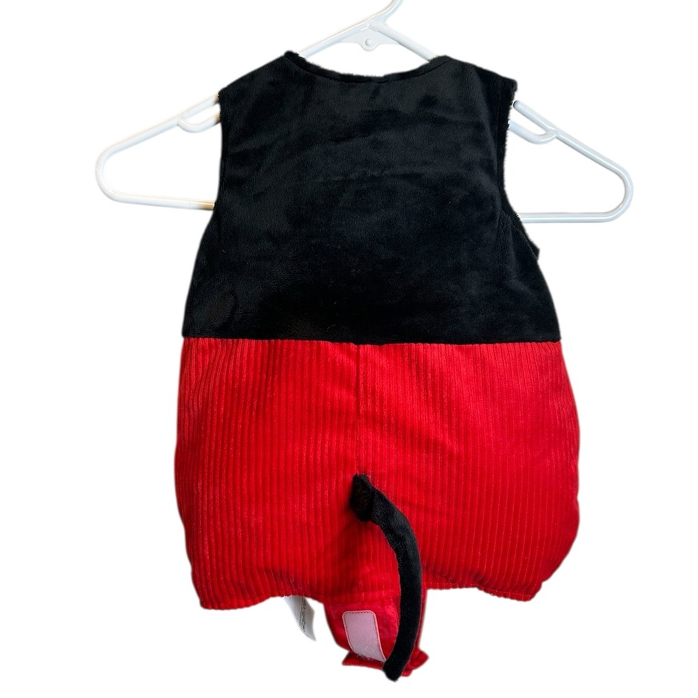 Disney Store Plush Mickey Mouse Halloween Costume Size 6-12 Months - Picture 4 of 4
